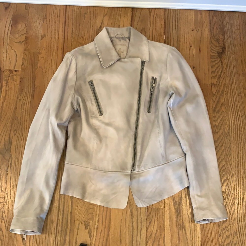 Leather Moto Jacket